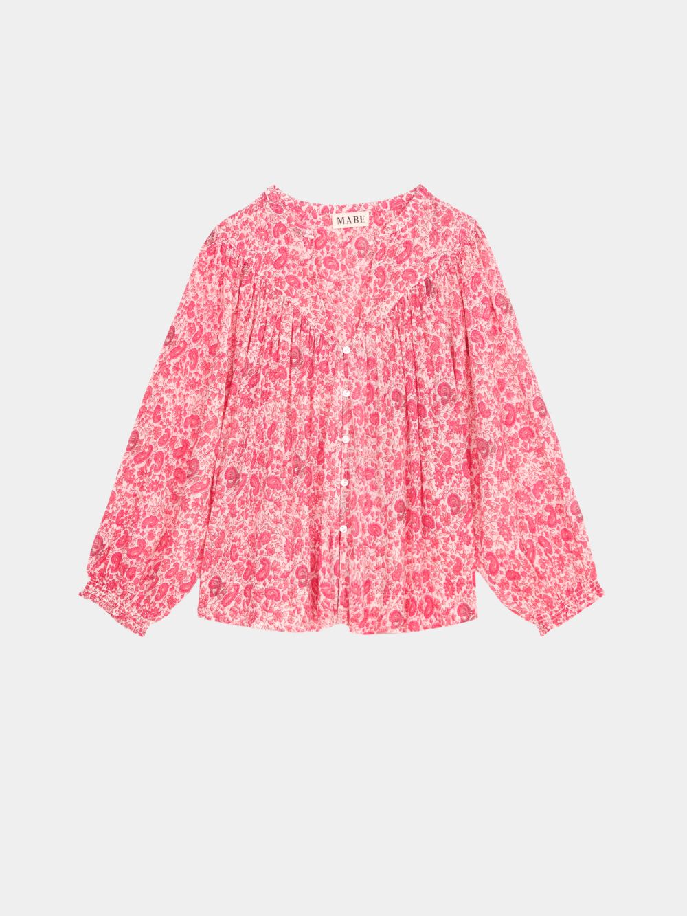 Mabe Esti Long Sleeve Top Pink