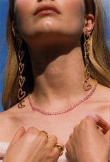 Crystal Haze Candy Floss Necklace Sunrise - Twenty Petworth