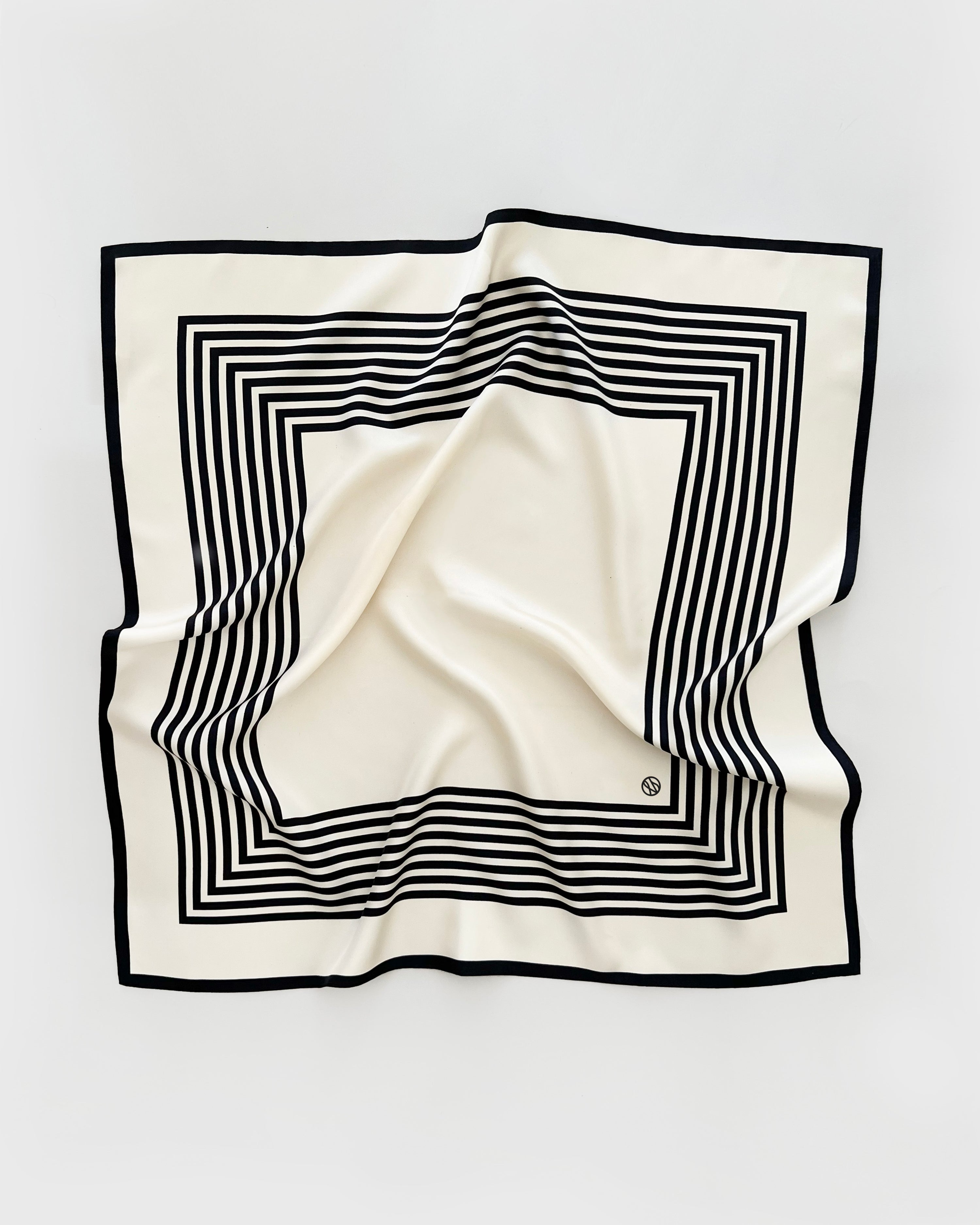 Le Scarf No.1 Cream & Black Le Scarf