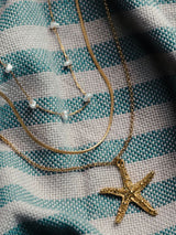 Orelia Starfish Pearl Necklace
