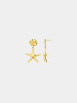 Orelia Statement Starfish Earrings