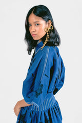 Lovebirds Oslo Dress Cerulean Lovebirds