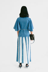 Lovebirds Oxford Dress Light Denim Lovebirds