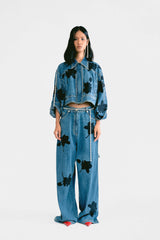 Lovebirds Ontario Trousers in Light Denim Lovebirds