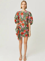 Rhode Pia Dress in Aura Blossom