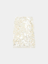 Rohe Embellished Handmade Skirt in Cream - Twenty Petworth