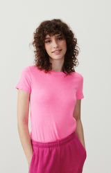 American Vintage Sonoma T-Shirt Pink Acid Fluro American Vintage