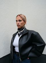 Le Scarf No.2 Black & Cream Le Scarf