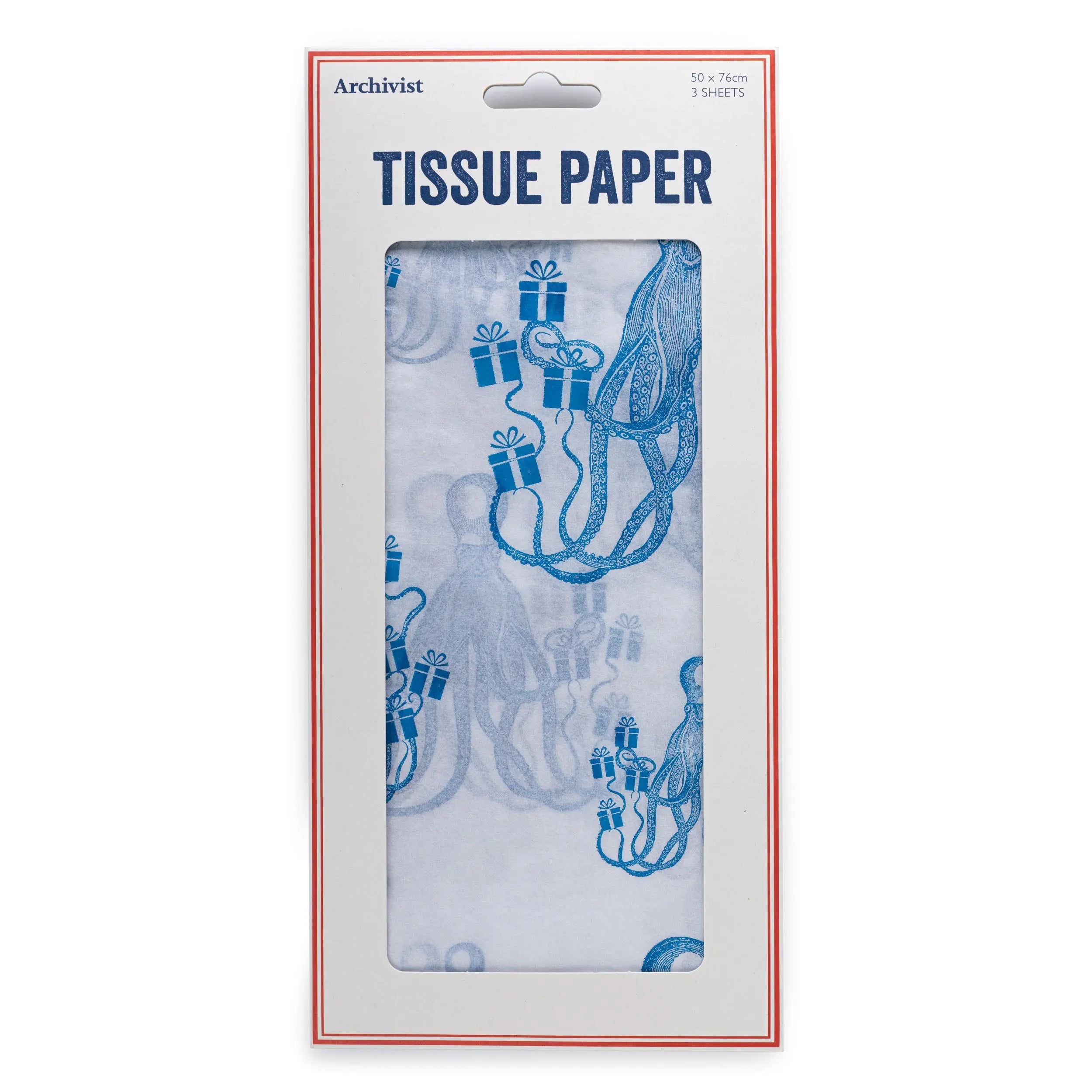 Archivist Jason Octopus Tissue Paper Archivist