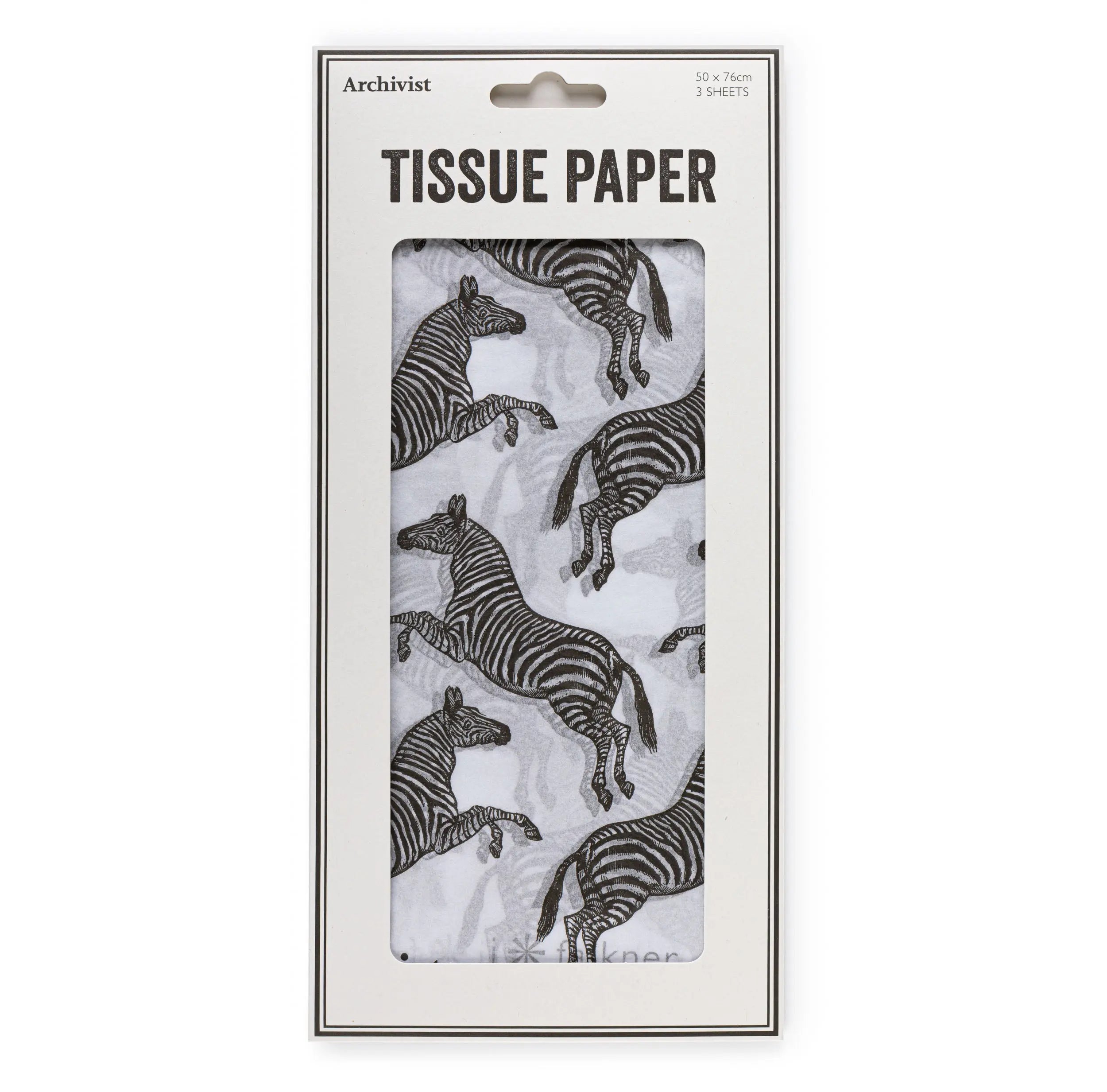Archivist Jason Jason Zebra Tissue Paper Archivist