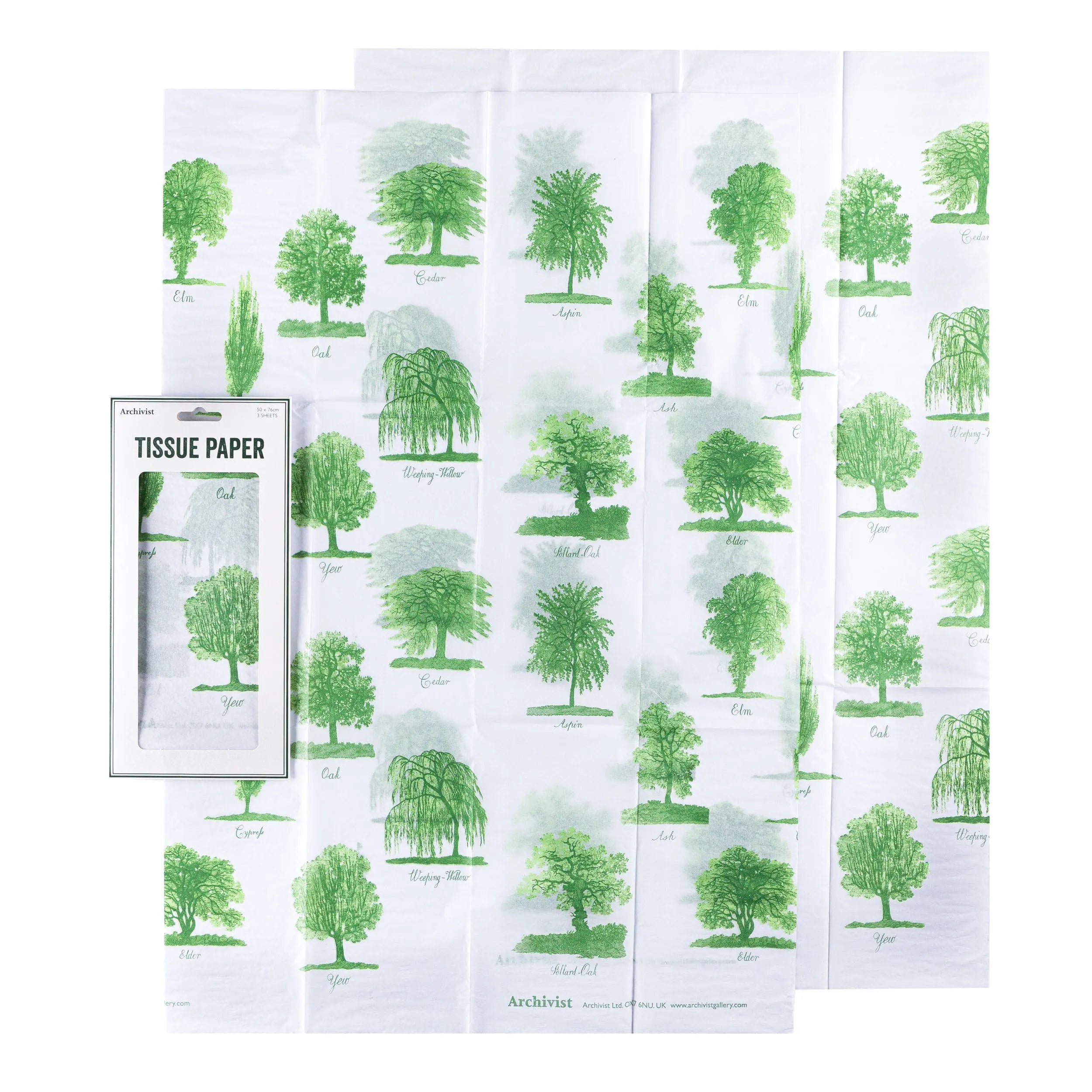 Archivist Trees Tissue Paper Archivist