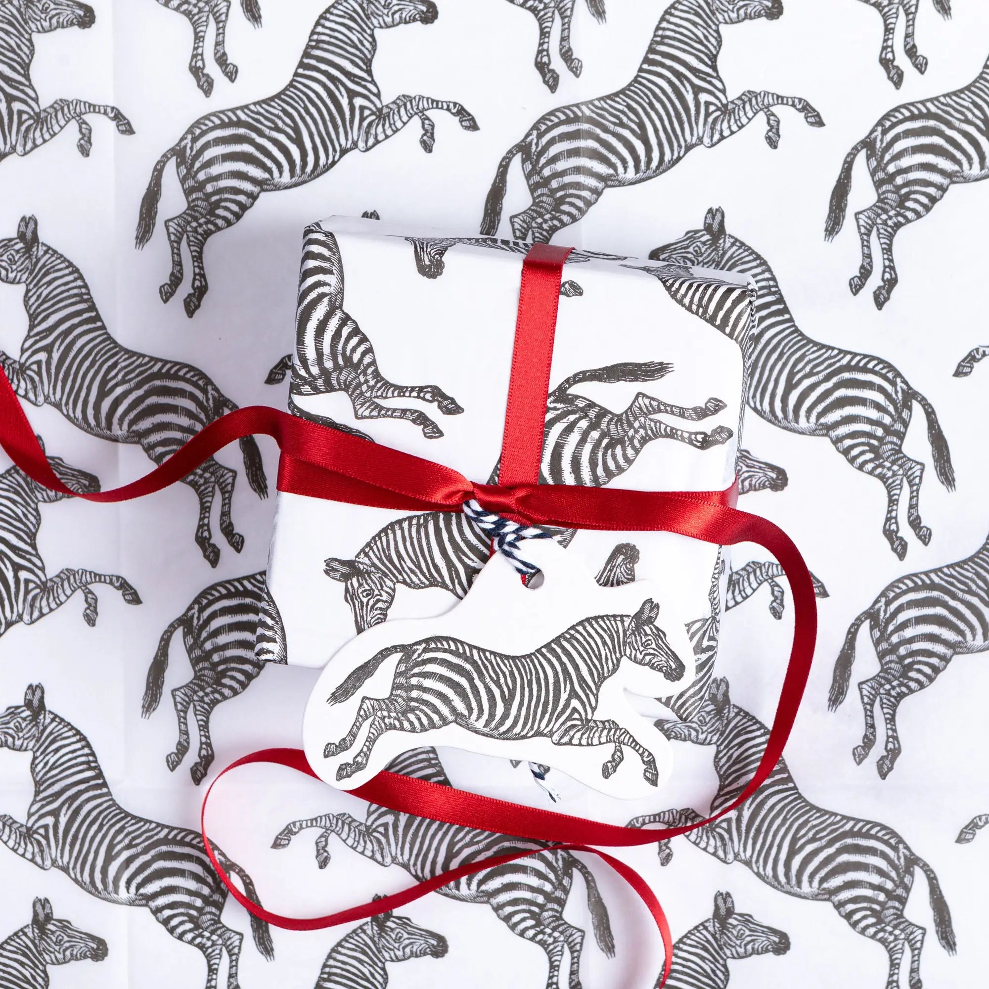 Archivist  Zebra Gift Tag Archivist