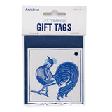 Archivist De Morgan Cock Gift Tag Archivist