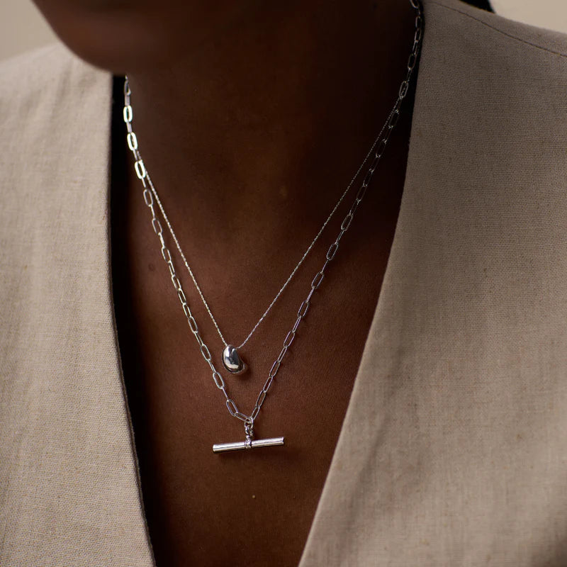 Polished Drop Chain Necklace Orelia