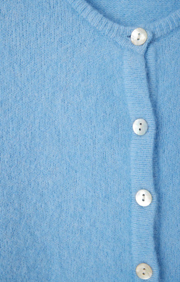 American Vintage Vitow Cardigan Aura Melange Blue American Vintage