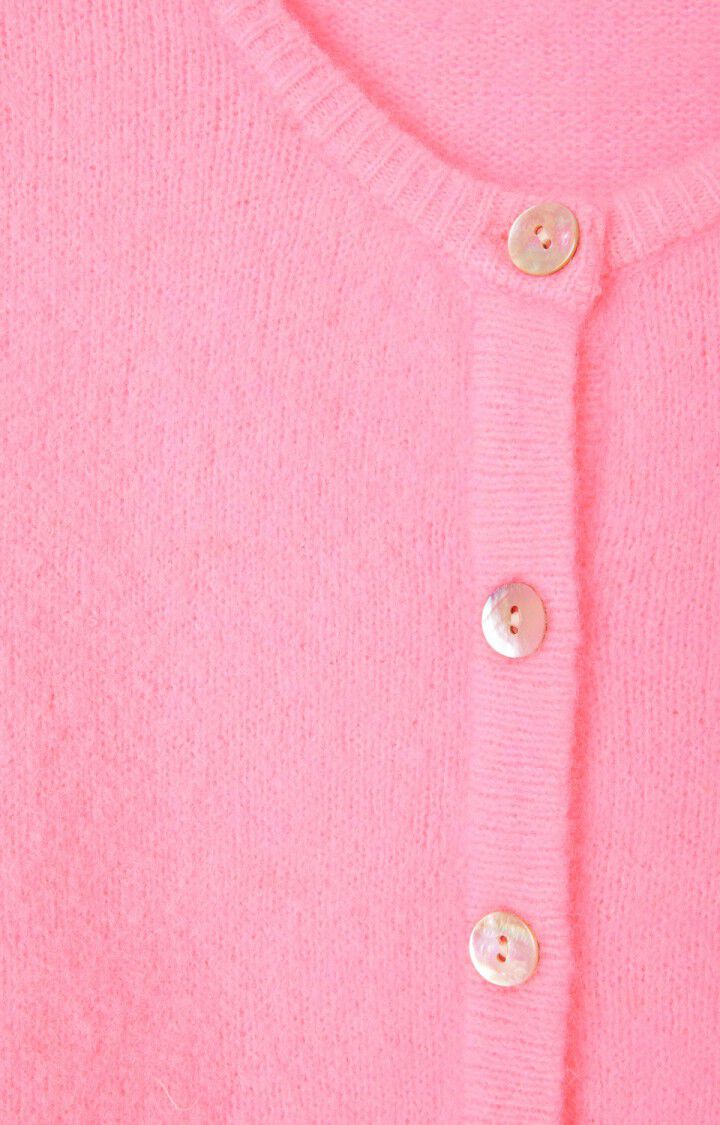 American Vintage Vitow Cardigan Melange Rose American Vintage