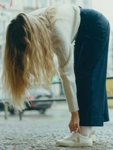 Veja Campo Chromefree in Extra White Almond