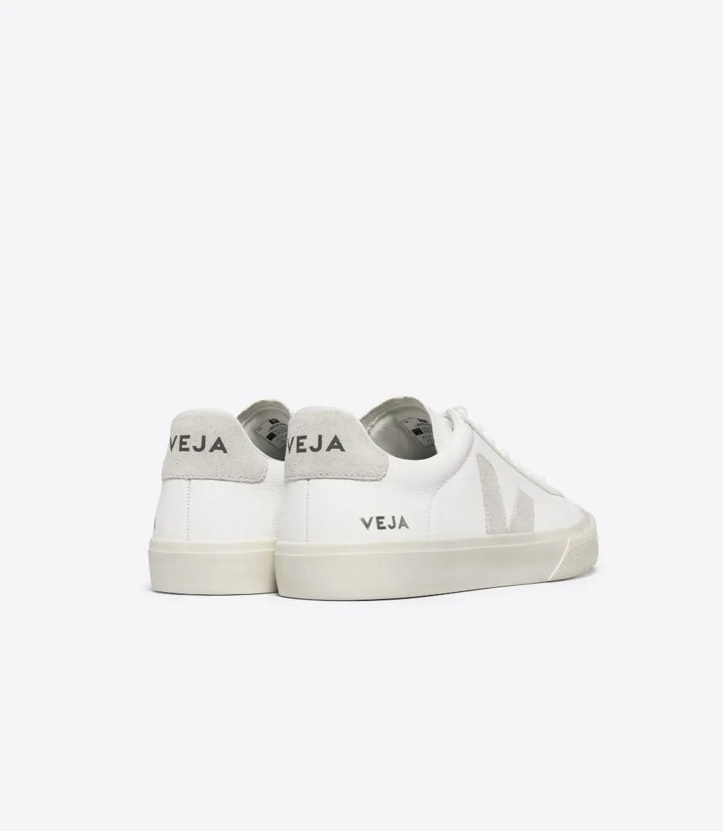 Veja Campo White Natural Suede