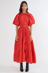 Lovebirds Claudia Dress in Scarlet Lovebirds