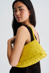 Dragon Diffusion Rosanna Woven Bag Yellow Dragon Diffusion