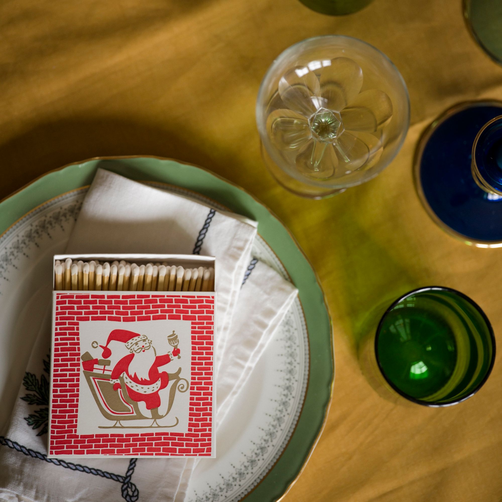 Archivist Father Christmas Matches