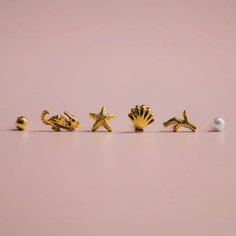 Orelia Mixed Seaside Stud Pack