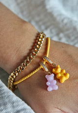 Crystal Haze Nostalgia Bear Pave Connector Lavender - Twenty Petworth