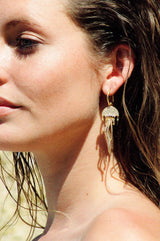 Crystal Haze Octopus Earrings Crystal Haze