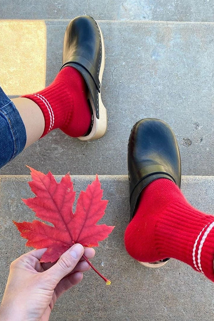 Le Bon Shoppe Boyfriend Socks Red Le Bon Shoppe