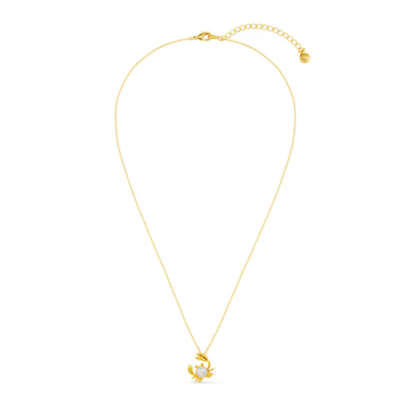 Orelia Pearl Crab Necklace