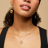 Orelia Pearl Crab Necklace