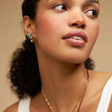 Orelia Starfish Turquoise Earrings