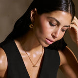 Orelia T-Bar Chain Knot Necklace